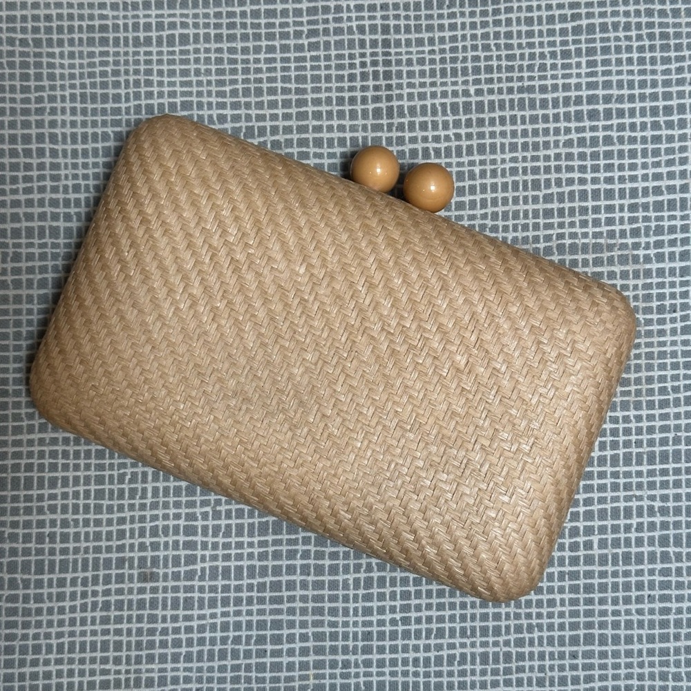 Elegant Tan Clutch Bag